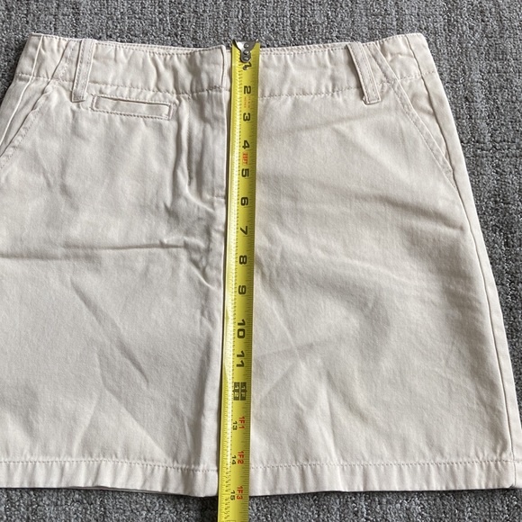 GAP Factory Mini Skirt 100% Cotton - Picture 7 of 9